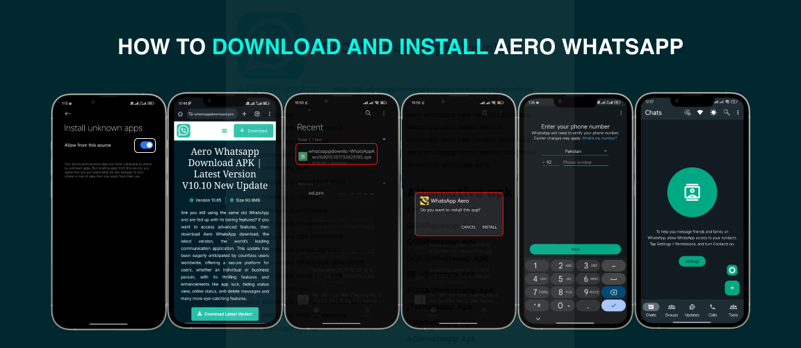 How to download and install aero whatsapp latest version step by step guide