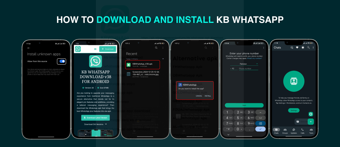 How to download KB whatsapp - step by step guide